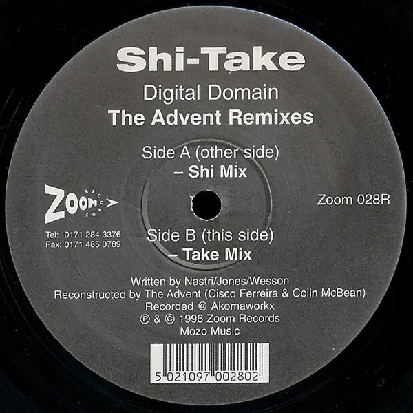 Digital Domain (The Advent Remixes)