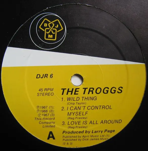 Troggs, The - Wild Thing / The Troggs Tapes - 0 - - DJM Records (2) - Vinyl 1x 12", 45 RPM
