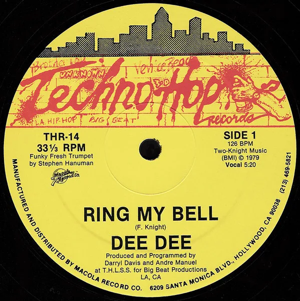 Album cover for Ring My Bell by Dee Dee (7)