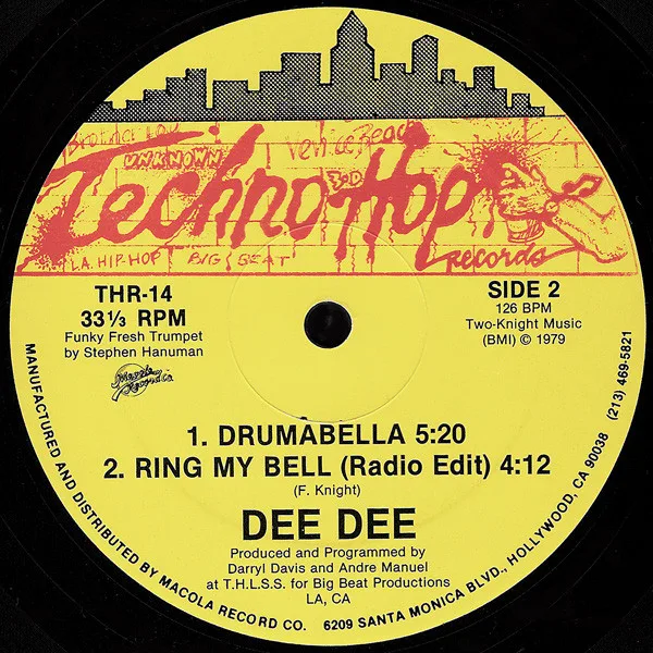 Album cover for Ring My Bell by Dee Dee (7)