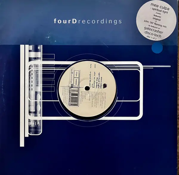 Album cover for Spiritual Light (The Mixes - Disc One) by Mea Culpa