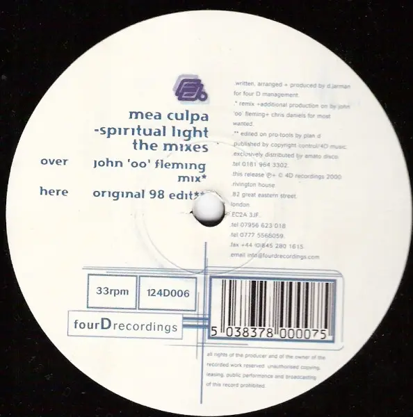 Spiritual Light (The Mixes - Disc One)