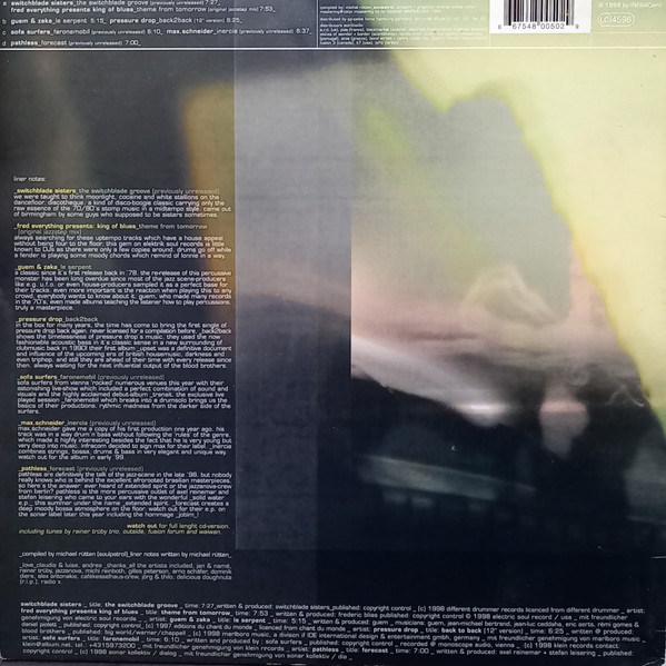 Various - Tribes Of Da Underground_Vol. 4, Electronic, Breakbeat, Downtempo, Future Jazz, 1998 - INFRACom!, Germany, Vinyl 2x