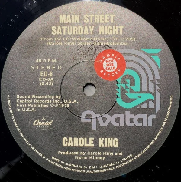 Album cover for Disco Tech by Carole King