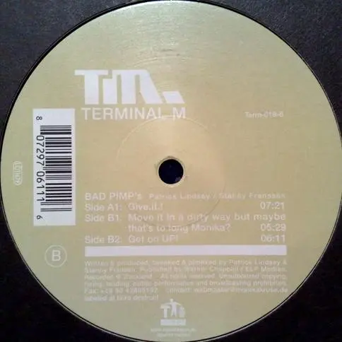 Album cover for Give It by Bad Pimps