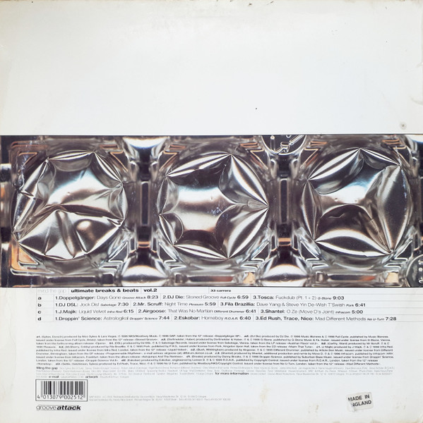 Various - Mind The Gap - Ultimate Breaks & Beats Vol. 2, Electronic, Downtempo, Drum n Bass, Future Jazz, 1996 - Groove Attac