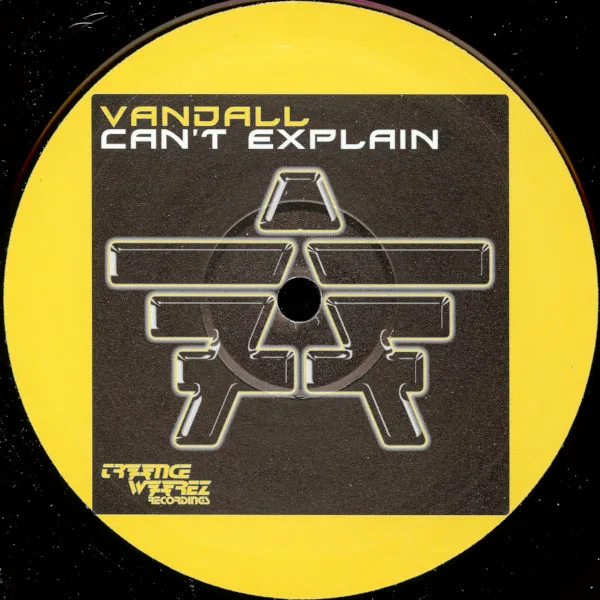 Album cover for Can't Explain by Vandall
