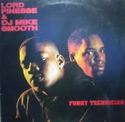 Lord Finesse & DJ Mike Smooth - Funky Technician, Hip Hop, Boom Bap, Conscious, 1990 - Bellaphon, Germany, Vinyl 1x LP, Album
