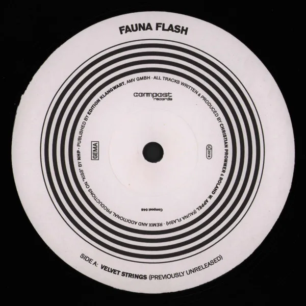 Album cover for Velvet Strings by Fauna Flash