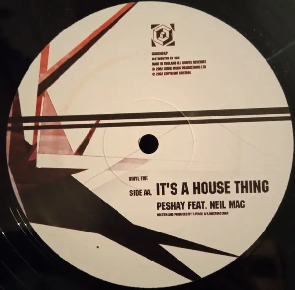Peshay - Fuzion, Electronic, Drum n Bass, House, 2002 - Cubik Music Productions, UK, Vinyl 5x 12", 33 ⅓ RPM, Album