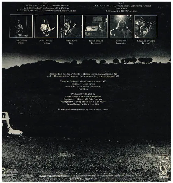 Brand X (3) - Livestock - 1978 -Fusion, Jazz-Rock -Charisma -Vinyl 1x LP, Album