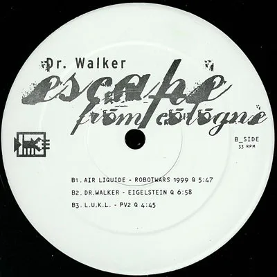Album cover for Escape From Cologne by Dr. Walker