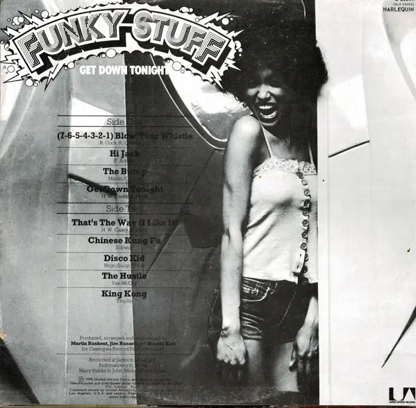 Disco Express, The - Funky Stuff (Get Down Tonight), Electronic, Disco, 1976 - Festival Records, United Artists Records, Aust