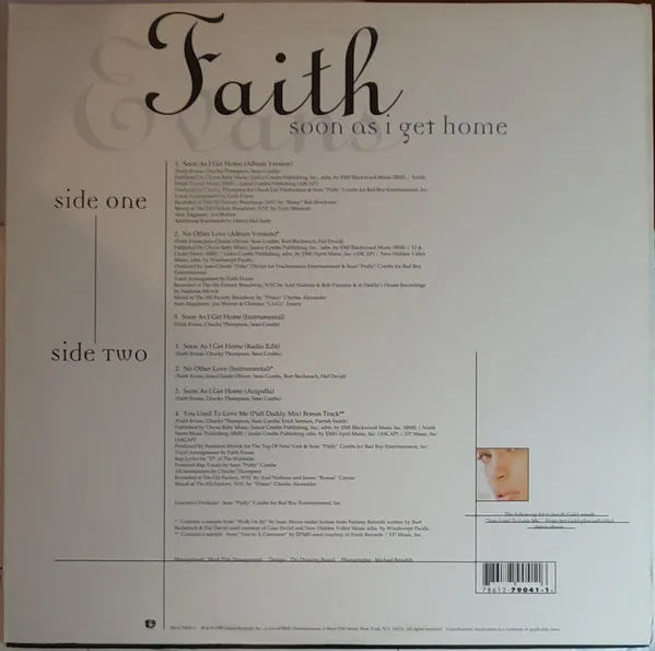Album cover for Soon As I Get Home by Faith Evans