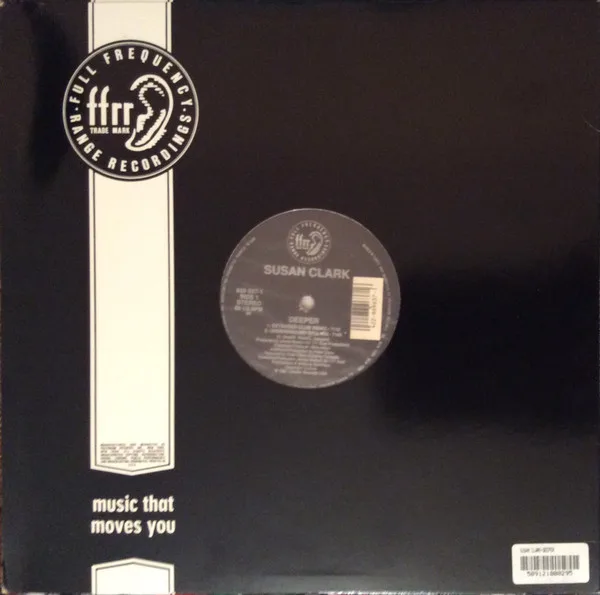 Album cover for Deeper by Susan Clark