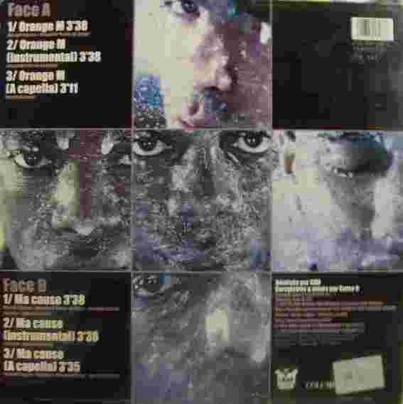 KDD - Ma Cause, Hip Hop, 1997 - Columbia, France, Vinyl 1x 12"