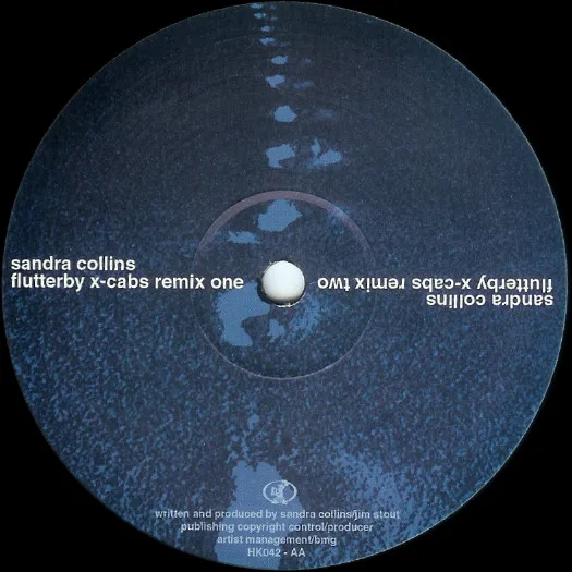 Album cover for Flutterby / X Cabs Remixes by Sandra Collins