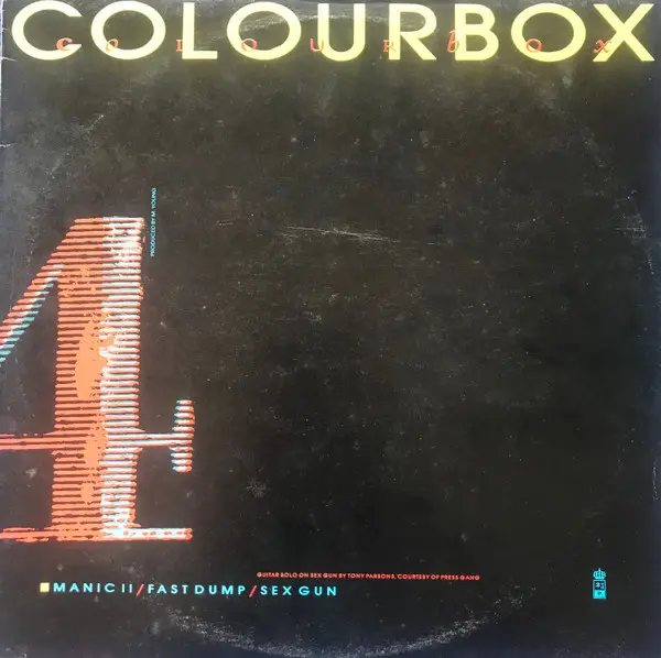 Colourbox - Colourbox, Electronic, Dub, Synth-pop, 1985 - 4AD, Virgin, Australia, Vinyl 1x LP