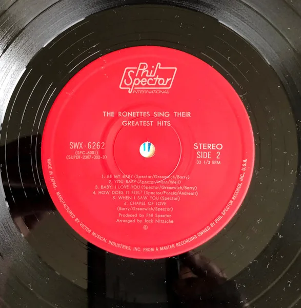 Album cover for The Ronettes Sing Their Greatest Hits! by Ronettes, The