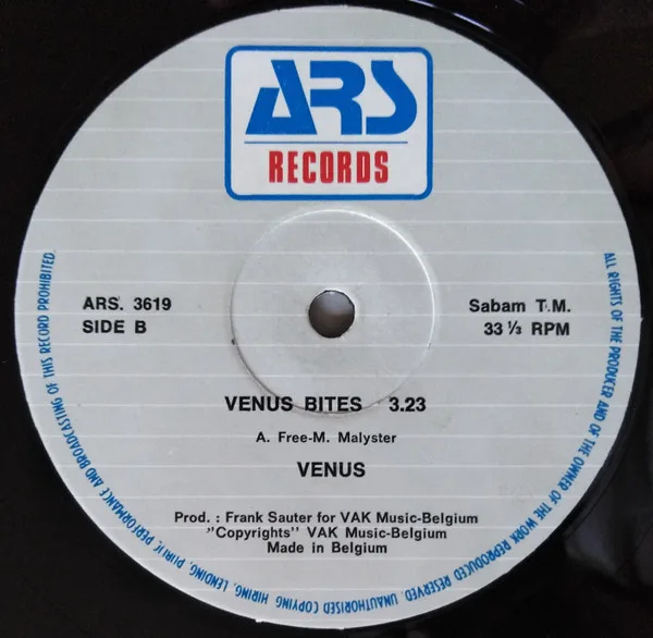 Album cover for One Shot Lover by Venus (4)