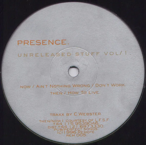 Unreleased Stuff Vol. 1/2