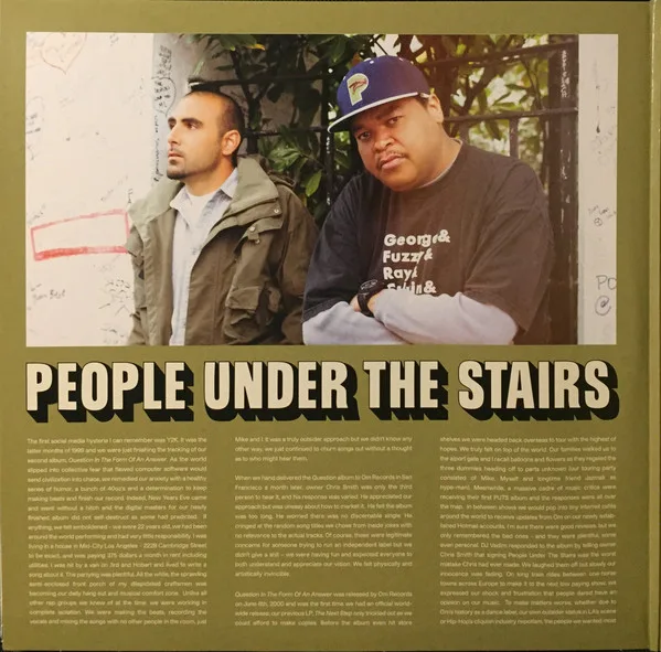 Album cover for O.S.T. by People Under The Stairs
