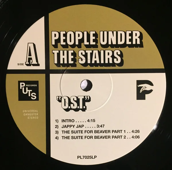 Album cover for O.S.T. by People Under The Stairs