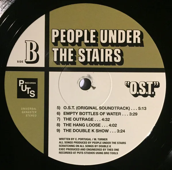 Album cover for O.S.T. by People Under The Stairs