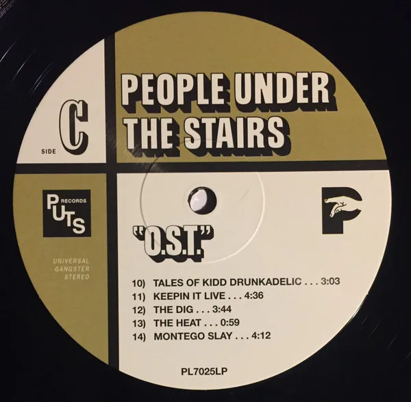 Album cover for O.S.T. by People Under The Stairs