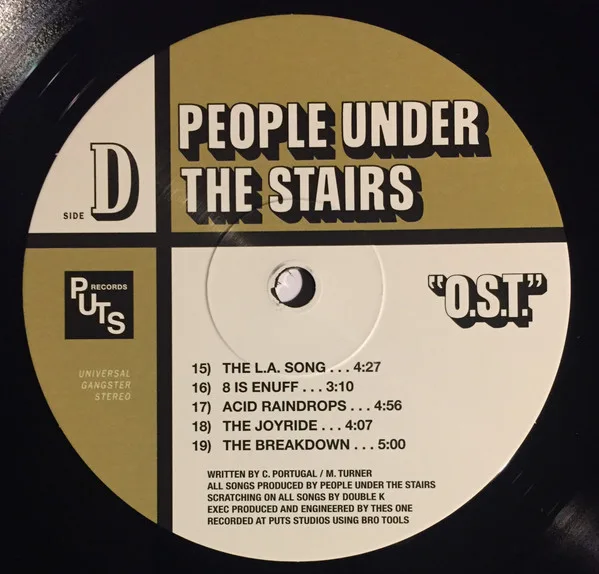 Album cover for O.S.T. by People Under The Stairs