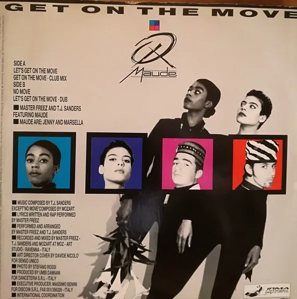 Album cover for Get On The Move by Maude