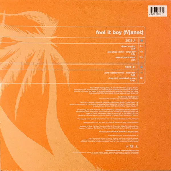 Album cover for Feel It Boy by Beenie Man Feat. Janet Jackson