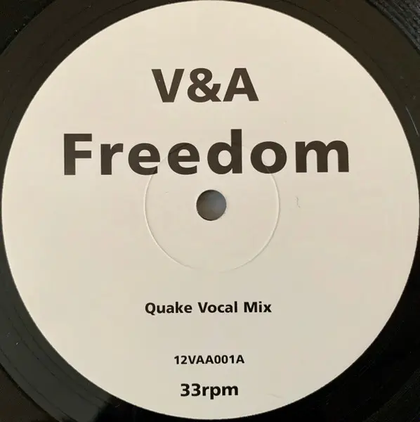 Album cover for Freedom by V & A