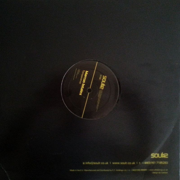 Marcus Intalex - Zumbar / Temperance, Electronic, Drum n Bass, 2004 - Soul:r, UK, Vinyl 1x 12", 45 RPM