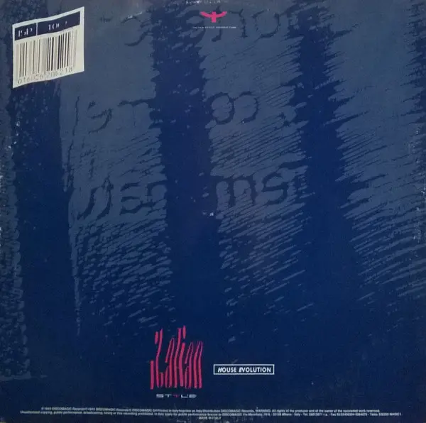 Synthesis - Time Is Right, Electronic, Euro House, Italodance, 1993 - Italian Style Production, Italy, Vinyl 1x 12", 45 RPM, 