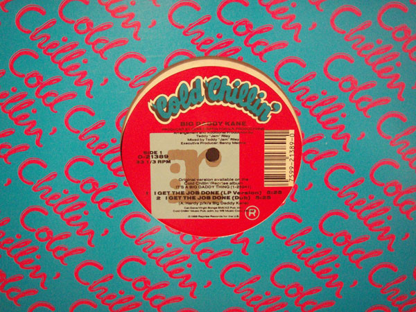 Big Daddy Kane - I Get The Job Done, Hip Hop, Boom Bap, 1989 - Cold Chillin', Reprise Records, US, Vinyl 1x 12", 33 ⅓ RPM, Si