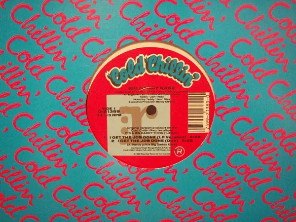 Big Daddy Kane - I Get The Job Done, Hip Hop, Boom Bap, 1989 - Cold Chillin', Reprise Records, US, Vinyl 1x 12", 33 ⅓ RPM, Si