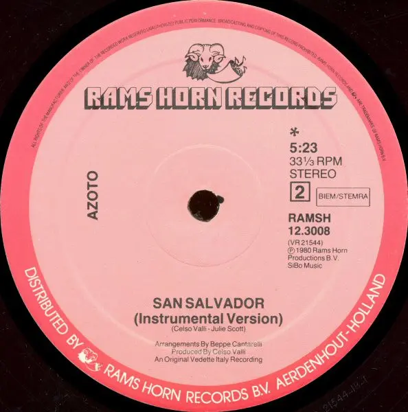Album cover for San Salvador by Azoto