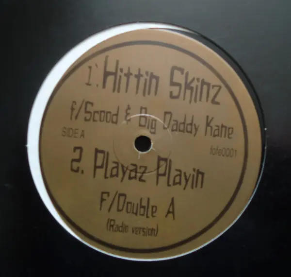 Hittin Skinz Featuring Scood & Big Daddy Kane - Playaz Playin, Hip Hop, Not On Label, Vinyl 1x 12", 33 ⅓ RPM