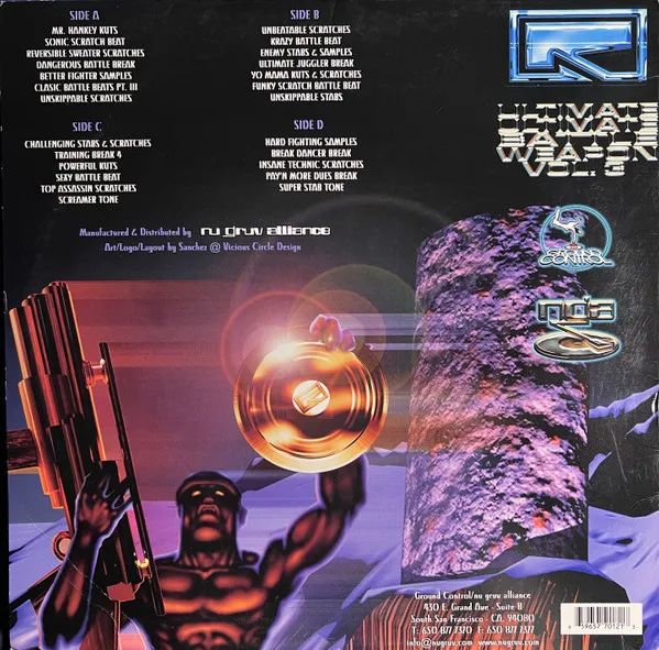Album cover for Ultimate Ultimate Battle Weapon Vol. 3 by DJ Rectangle