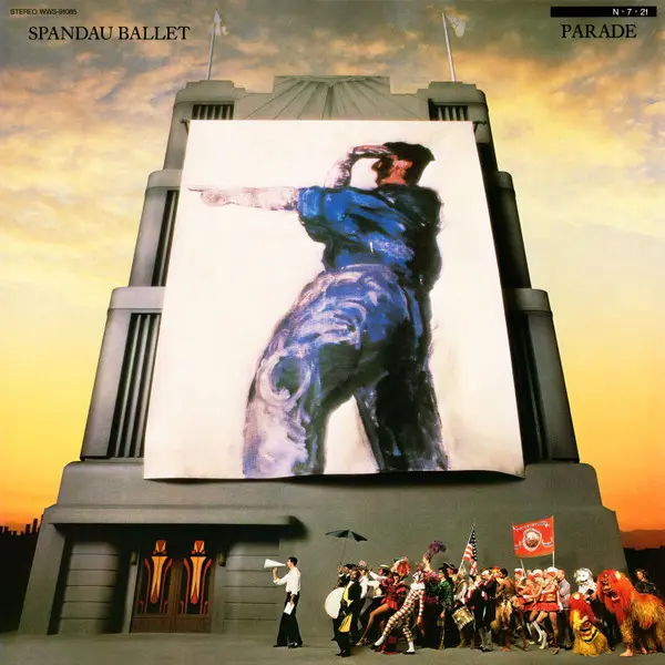 Spandau Ballet - Parade, Electronic, Pop, Synth-pop, 1984 - Chrysalis, Japan, Vinyl 1x LP, Album, Stereo Gatefold