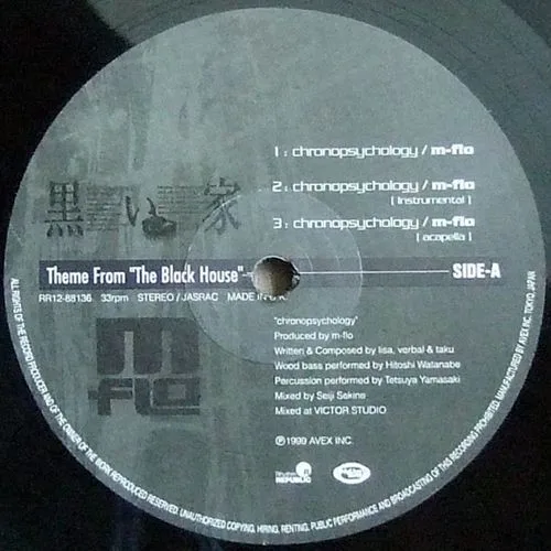 Album cover for Theme From "The Black House" (黒い家) by m-flo