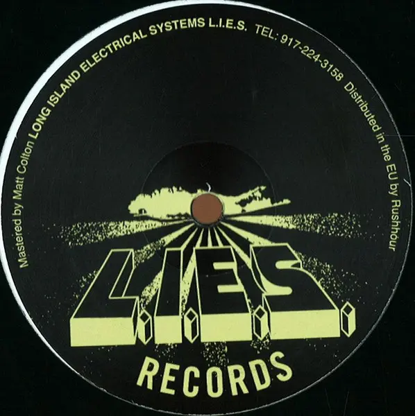 Marcos Cabral - Long Mixes, Electronic, Industrial, Techno, 2013 - L.I.E.S. Records, US, Vinyl 1x 12", 45 RPM, 33 ⅓ RPM