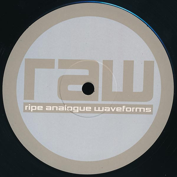 Guy McAffer & R.Wightman - RAW 007, Electronic, Techno, 2001 - Ripe Analogue Waveforms (RAW), UK, Vinyl 1x 12"