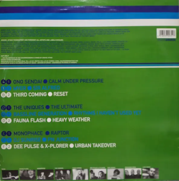 Various - Krush Grooves, Electronic, Drum n Bass, 1998 - Groove Attack Productions, Germany, Vinyl 3x LP, Compilation