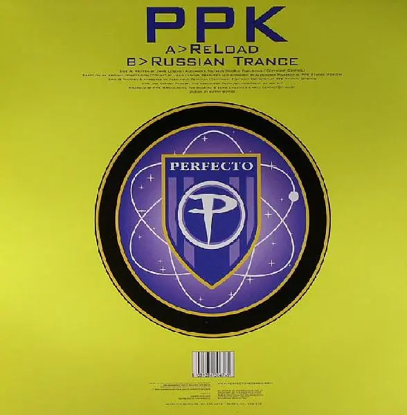 PPK - Reload / Russian Trance, Electronic, Trance, 2002 - Perfecto, UK, Vinyl 1x 12", 33 ⅓ RPM