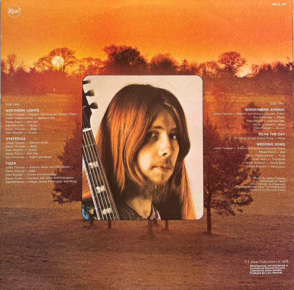 Jukka Tolonen - Crossection, Jazz, Rock, Jazz-Rock, Prog Rock, 1976 - Real Records (11), Australia, Vinyl 1x LP, Album, Compi