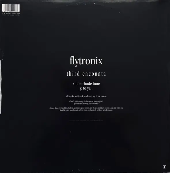 Album cover for Third Encounta by Flytronix