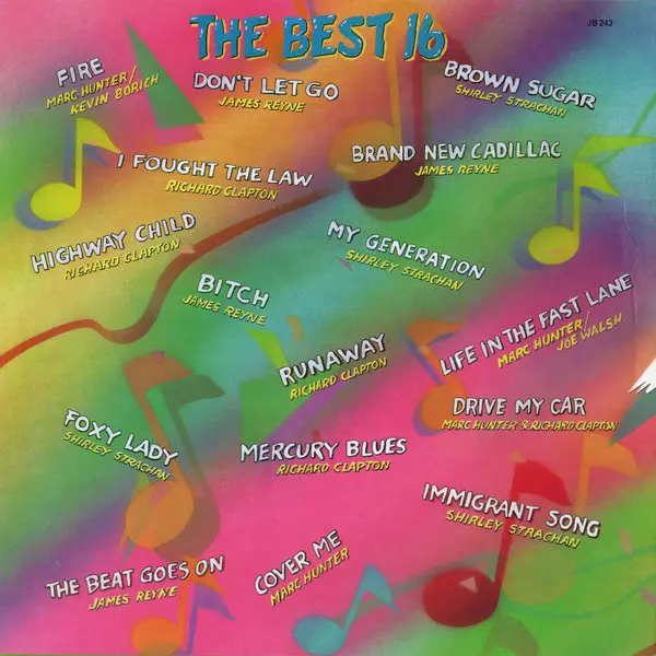 Party Boys (3), The - Rage Album - 1985 - - J & B Records - Vinyl 1x LP, Compilation