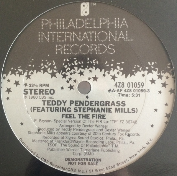 Teddy Pendergrass - Take Me In Your Arms Tonight, Funk / Soul, Disco, 1980 - Philadelphia International Records, US, Vinyl 1x